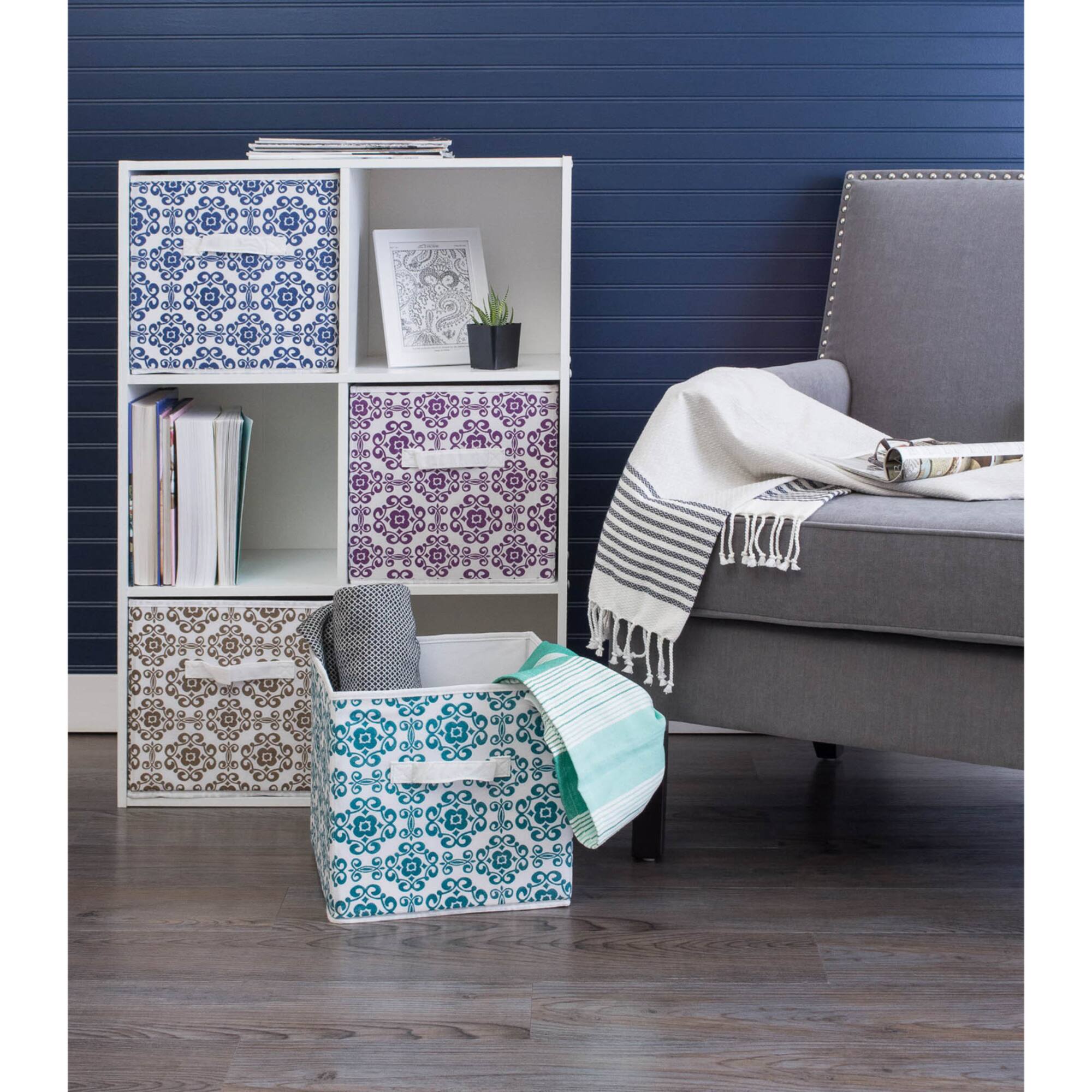 DII® 11" Nonwoven Polyester Scroll Storage Cubes